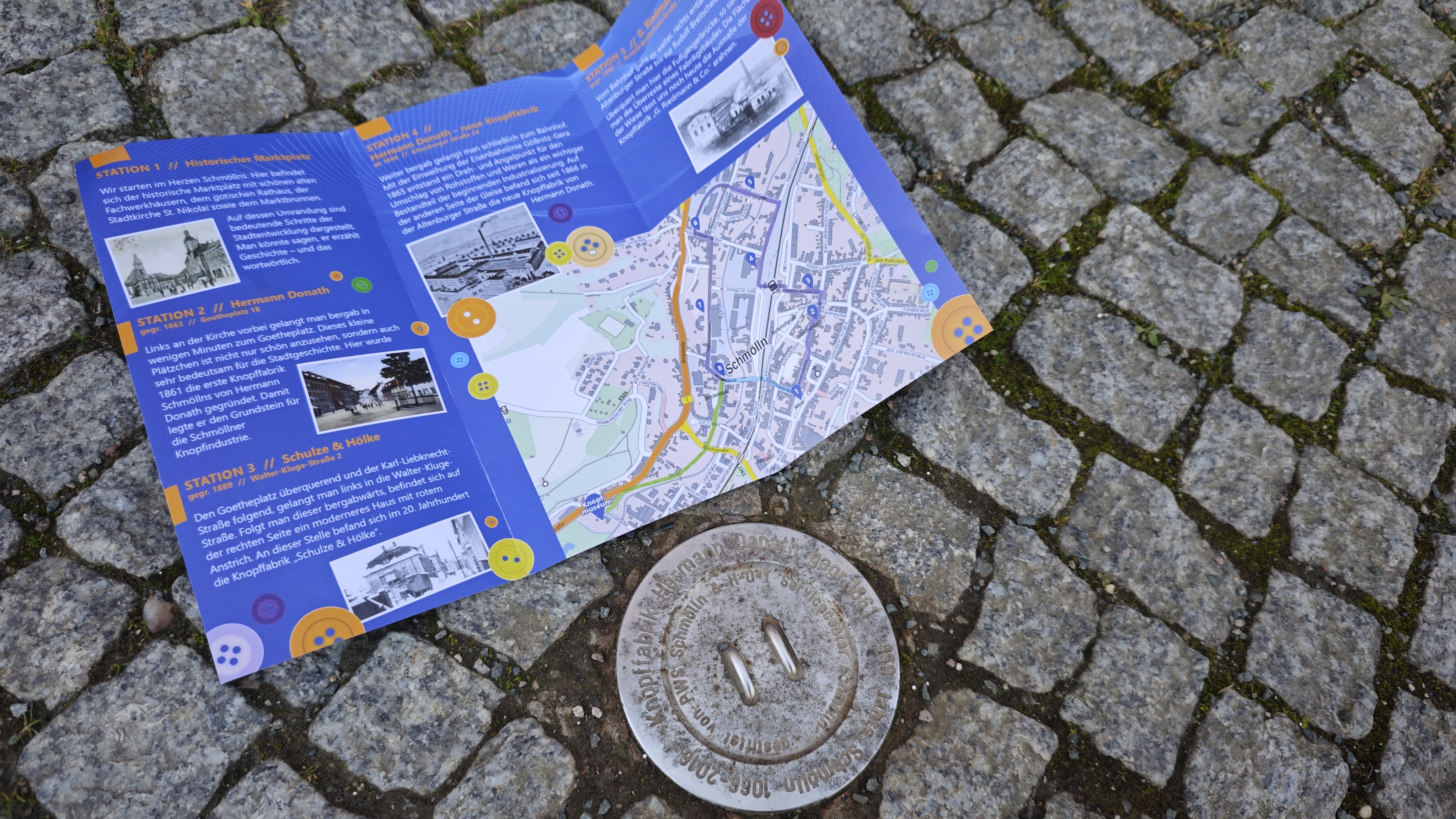 Knopfweg in Schmölln im Altenburger Land